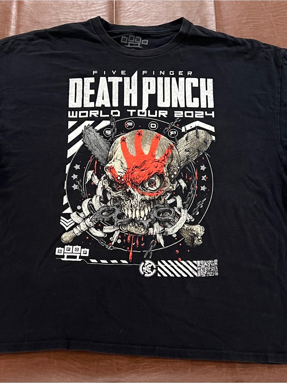 Five Finger Death Punch 2024 Tour Shirt - Dual Sided - 3XL